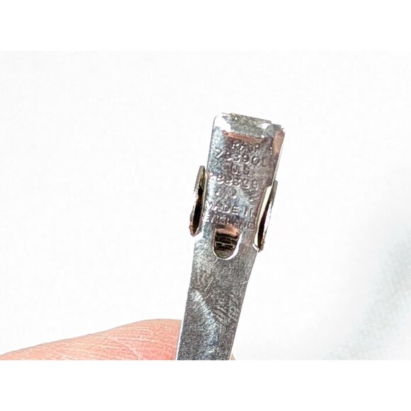 1940 - 1950s English made hair clips, finger wave setters, old Hollywood pin - Picture 8 of 9